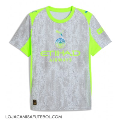 Camisa de Futebol Manchester City Oscar Bobb #52 Equipamento Alternativo 2025-26 Manga Curta Camisa de Futebol Manchester City Oscar Bobb #52 Equipamento Alternativo 2025-26 Manga Curta